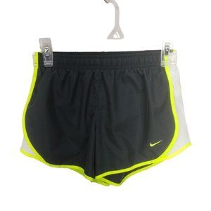 NIKE‎ Girls Dry Tempo Sport Shorts 848196-061 Anthracite Dark Grey Large